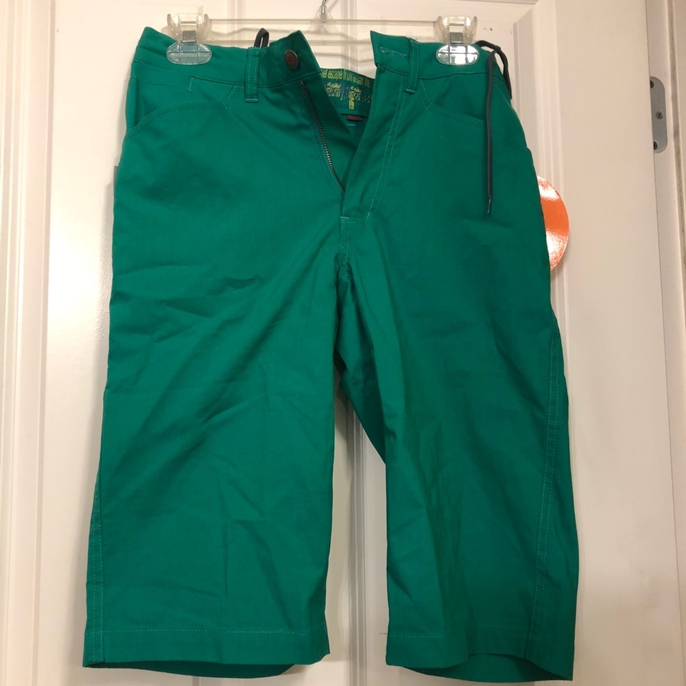Green shorts size XS